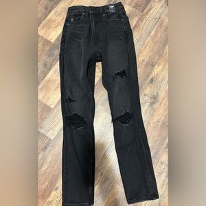 Abercrombie Black Jeans Slim Fit Size 0